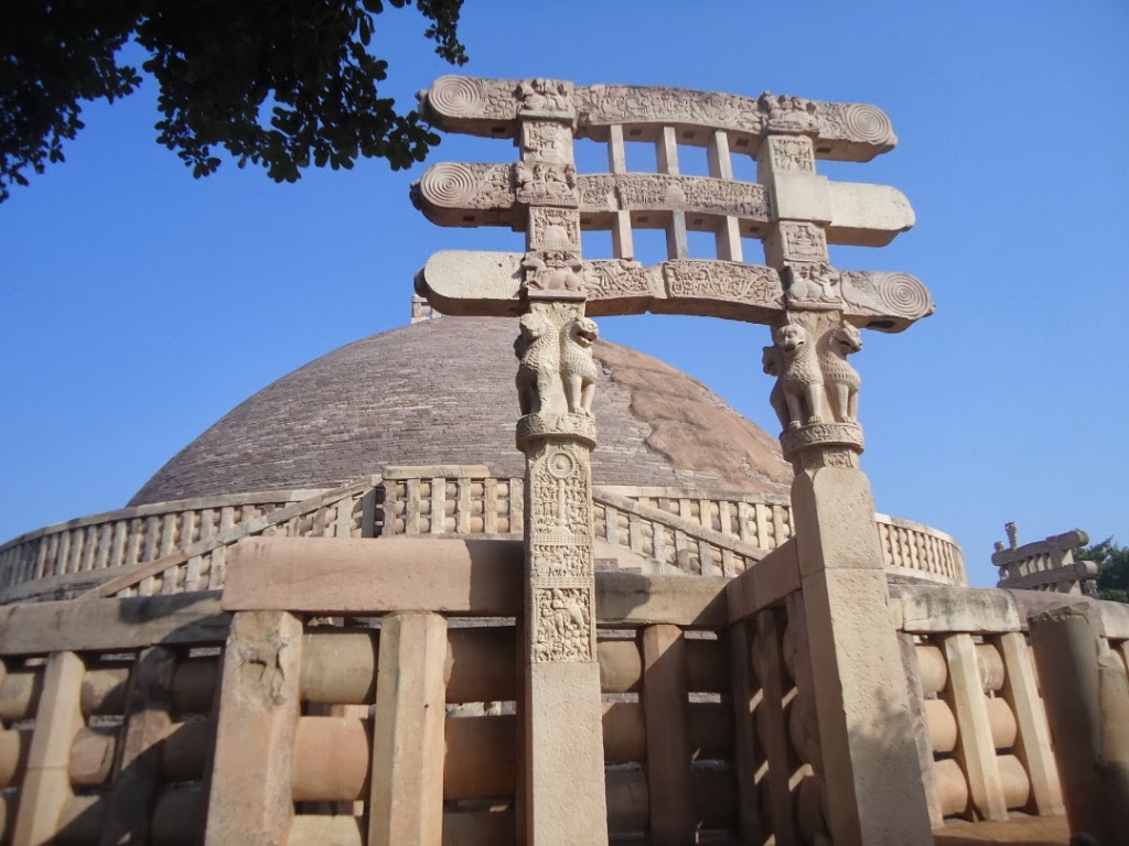 Sanchi Stupa, Unesco world heritage site, Madhya pradesh tourism