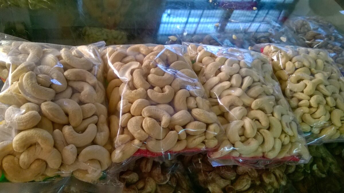 cashew grades, goa
