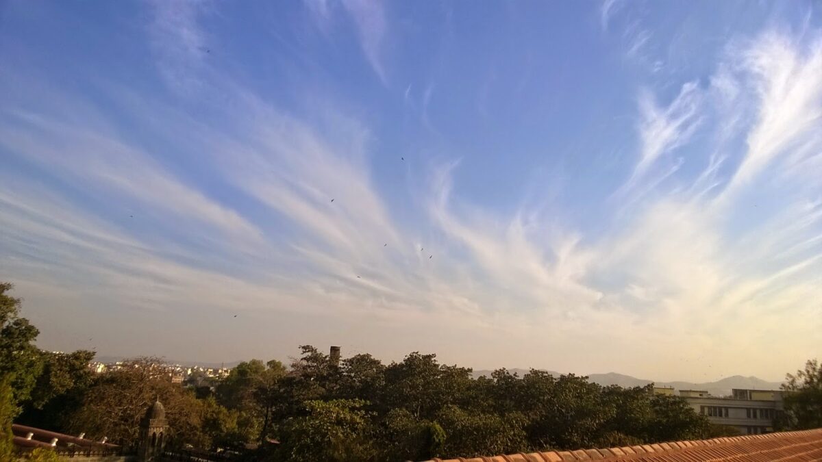 Pune, clouds, blue sky