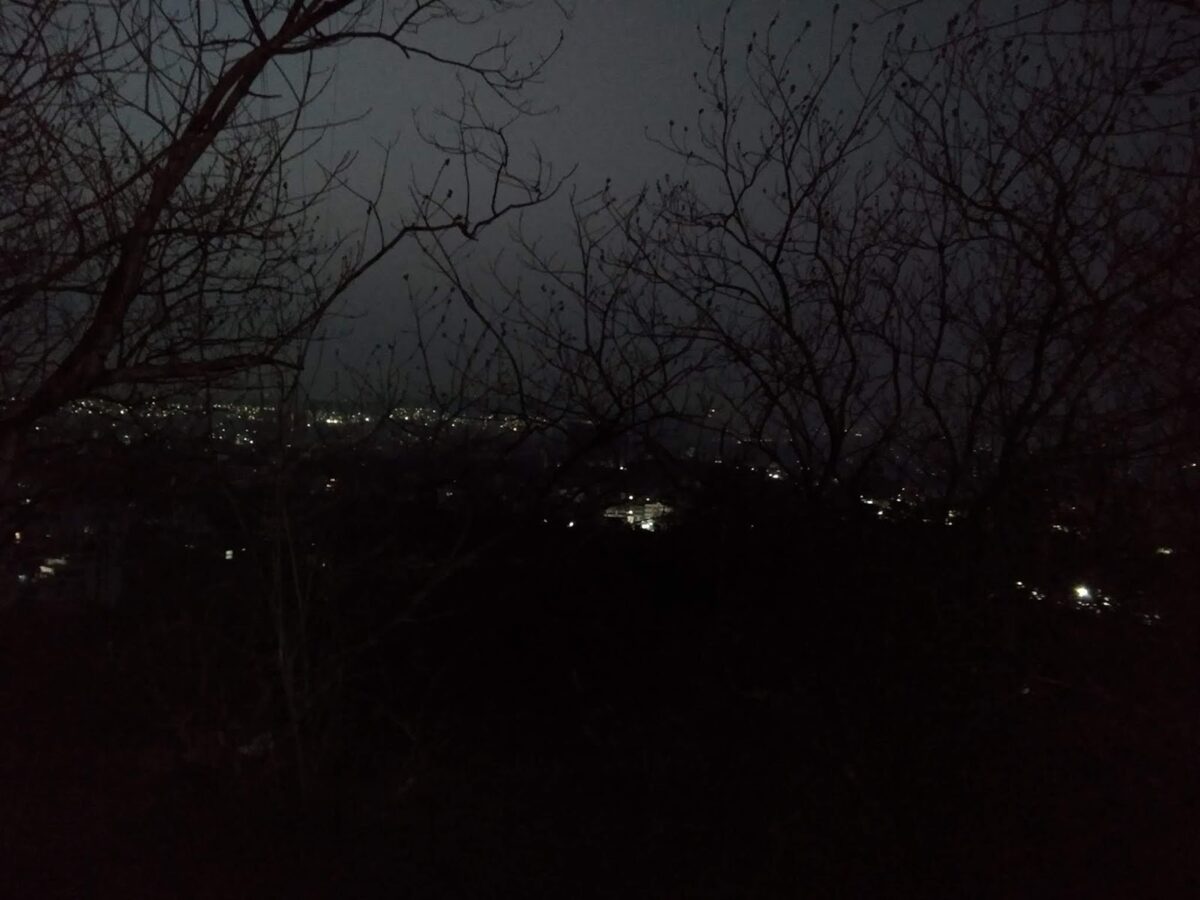 Pune hills, tekdi, dawn