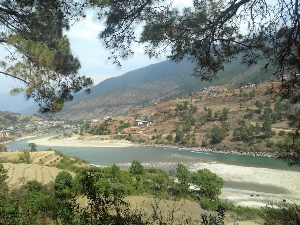 River, Travel, Punakha
